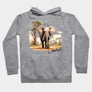 African Elephant Hoodie